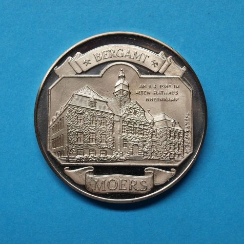 Bronzemedaille 1985 Umzug des Bergamtes Moers PP