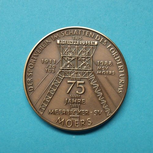 Bronzemedaille 75 Jahre Meerbecker SV vz