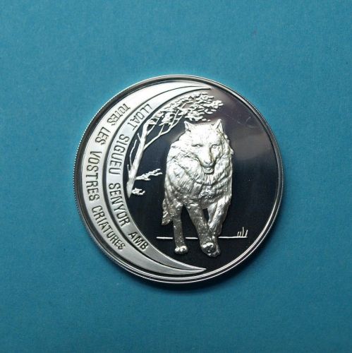 Andorra 1995 10 Diners WWF Wolf PP