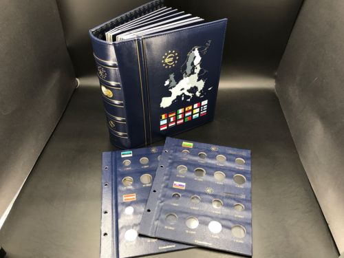 Leuchtturm VISTA Euro-Jahrgangsalbum 2015 mit selbst gestalteten Blättern Neu