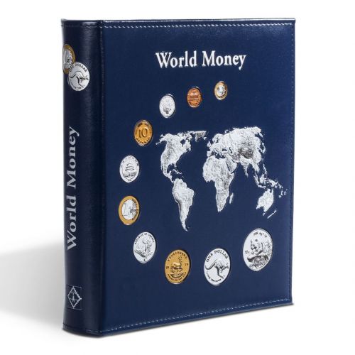 Leuchtturm Münzalbum OPTIMA "World Money" 323813 Neu