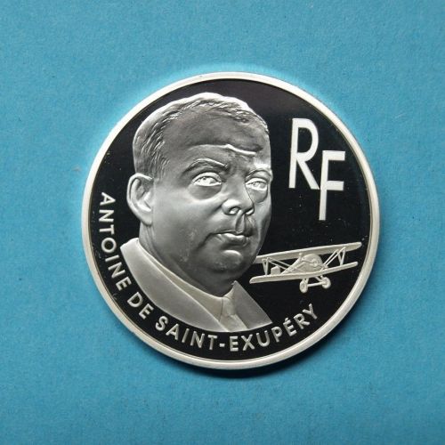 Frankreich 2000 10 Francs Saint-Exupery Der kleine Prinz in Farbe PP