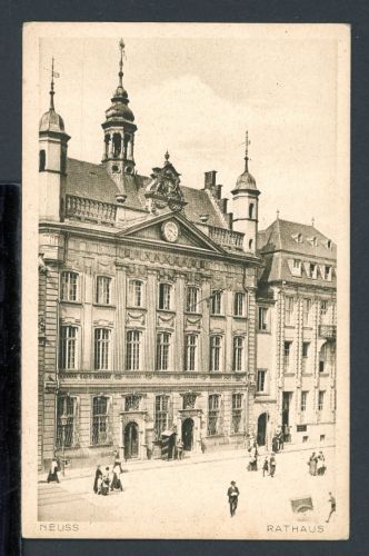 AK Neuss um 1920 Neusser Rathaus