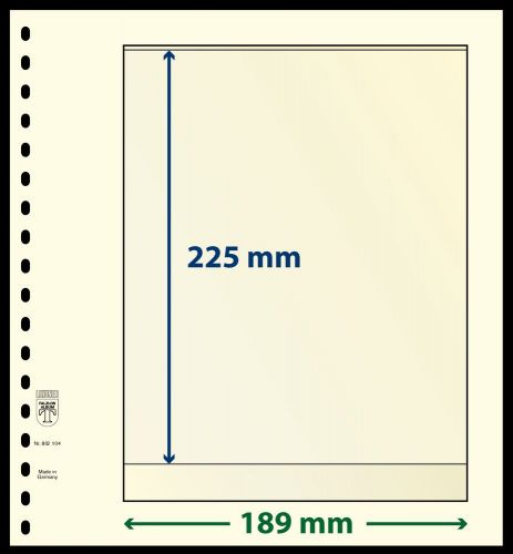 Lindner T - Blanko Blätter 802104P (10er Packung) Neu