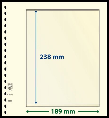 Lindner T - Blanko Blätter 802107P (10er Packung) Neu
