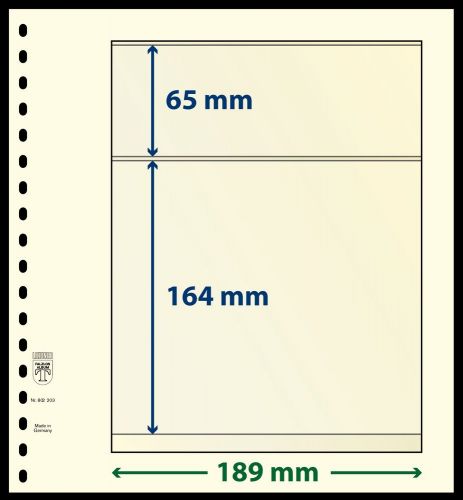 Lindner T - Blanko Blätter 802203P (10er Packung) Neu