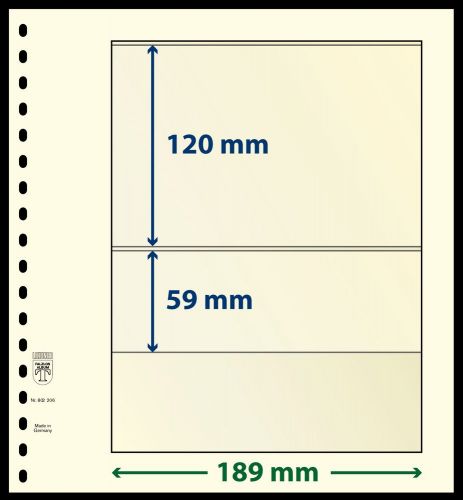 Lindner T - Blanko Blätter 802206P (10er Packung) Neu