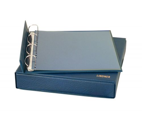 Lindner Kassetten-Ringbinder Blau ECO 1100-B Neu