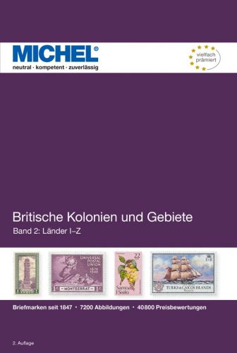Michel Katalog Britische Kolonien und Gebiete Band 2: I-Z 6019-2 Neu
