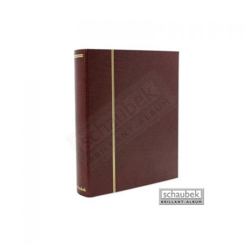 Schaubek Ringbinder Rot Attaché mit 16 Donau-Einsteckblättern eb110 Neu