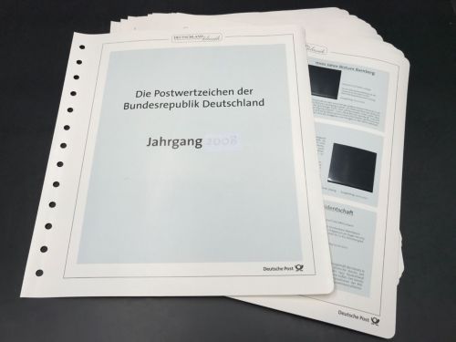 DP Deutschland klassik 2007 Vordrucke neuwertig
