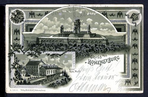 AK Hohensyburg 1901 Hotel Richard Wulf, Kaiser Wilhelm-Denkmal