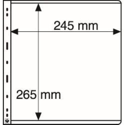 Leuchtturm Hüllen Schwarz ROYAL 1S (5er Pack) 304032 Neu
