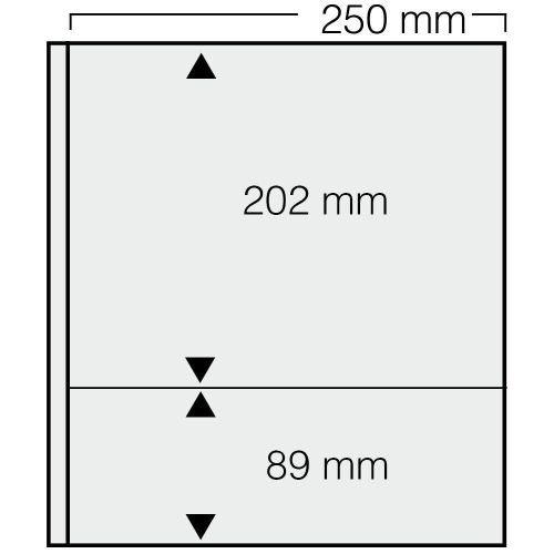 Safe dual Spezialblätter für 10er Bögen Nr. 515 (5er Pack) Neu