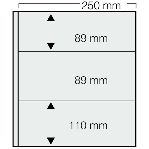 Safe dual Spezialblätter für 10er Bögen Nr. 513 (5er Pack) Neu