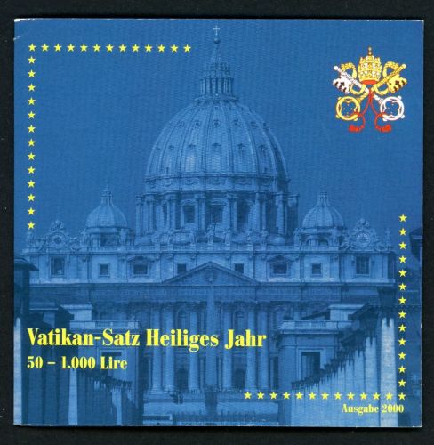 Vatikan 2000 KMS Heiliges Jahr im Folder ST