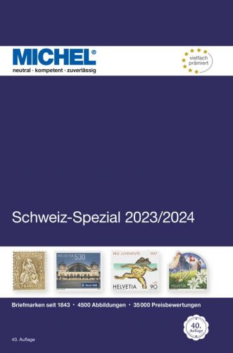 Michel Katalog Schweiz-Spezial 2023/2024 6040 Neu