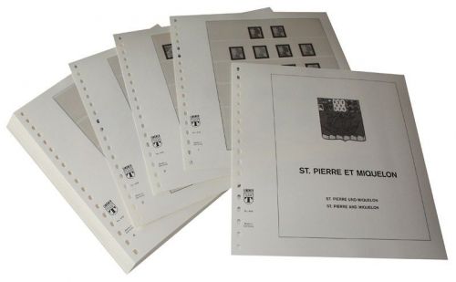 Lindner-T St. Pierre & Miquelon 1885-1951 Vordrucke 448A Neuware