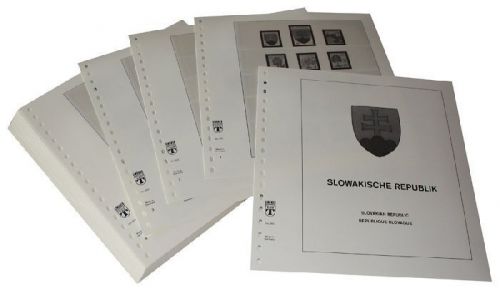 Lindner-T Slowakische Republik 1993-2007 Vordrucke 313 Neuware
