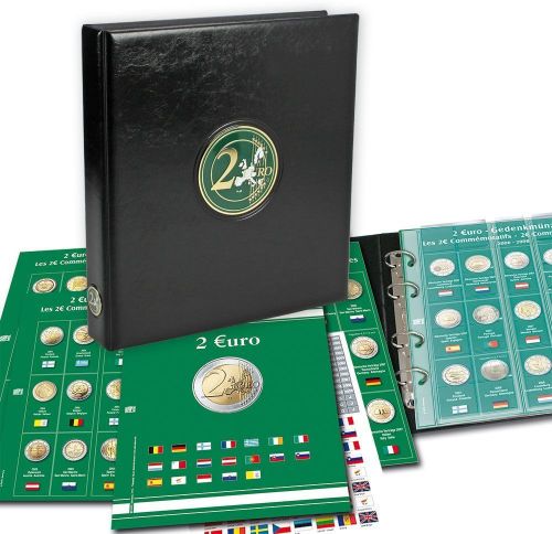 Safe Premium Münzalbum "2 Euro Münzen" Band 1 Nr. 7341-B1 Neu