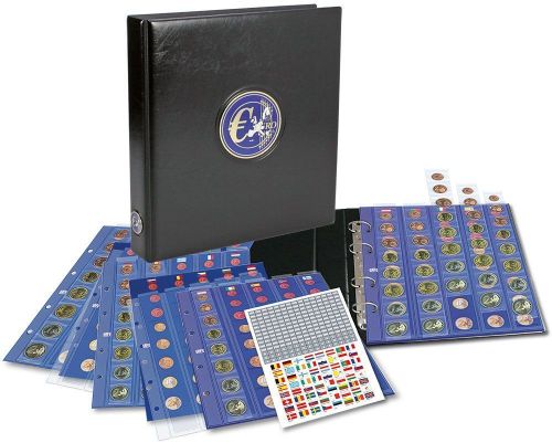 Safe Premium Münzalbum "Euro-Sätze" mit 6 Blättern Nr. 7340 Neu