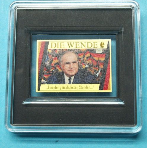 Tschad 5000 Francs CFA "Die Wende" 1/200 oz Feingold im Etui