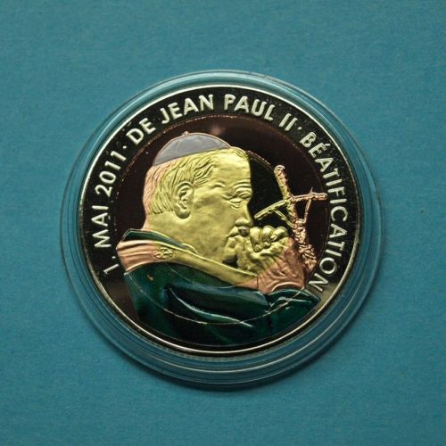 Kamerun 2011 100 Francs CFA Johannes Paul II., trimetallic PP