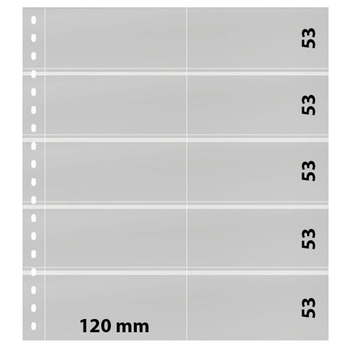 Lindner Klarsichthüllen mit 10 Taschen 725P (10er Pack) Neu
