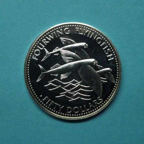 Barbados 1984 50 Dollars FAO ST