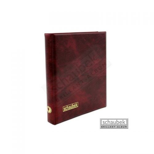 Schaubek Ringbinder rot "Genius" MZ9201, leer Neu