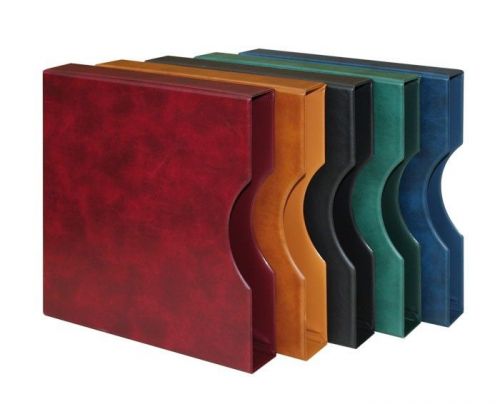 Lindner Kassette / Schuber Weinrot 814-W neuwertig