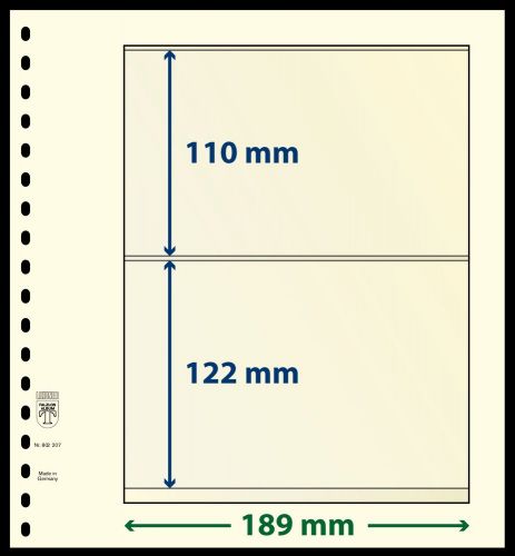 Lindner T - Blanko Blätter 802207P (10er Packung) Neu