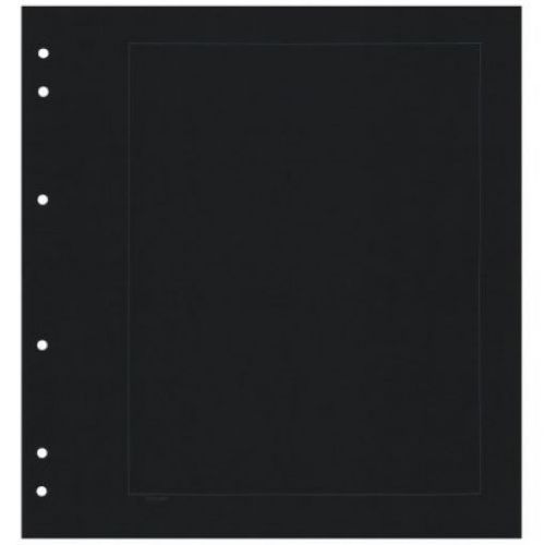 Schaubek Blankoblätter bb100 schwarz mit Rahmen 40 Blatt Neuware ohne OVP