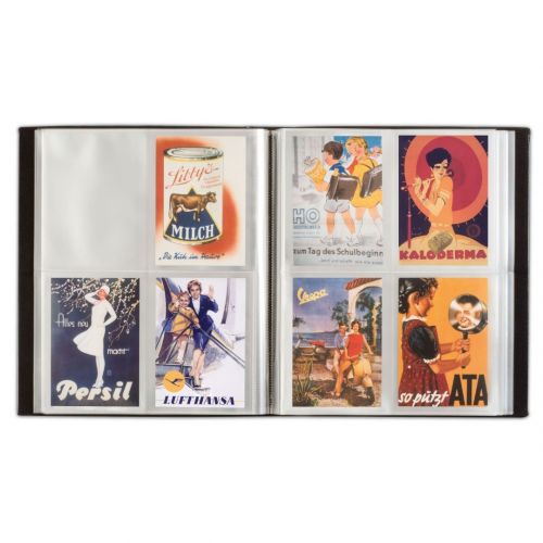 Leuchtturm Postkarten-Album Schwarz für 400 Postkarten 345088 Neu
