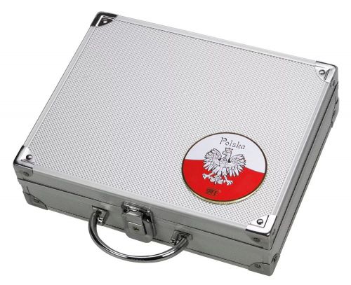 Safe Alu-Münzkoffer Polen (ohne Inhalt) Nr. 244 Neu