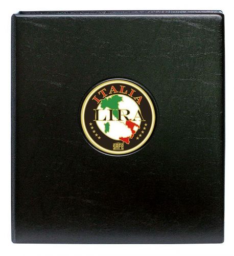 Safe Premium Münzalbum für Italienische Lira mit 4 Blättern Nr. 7405 Neu