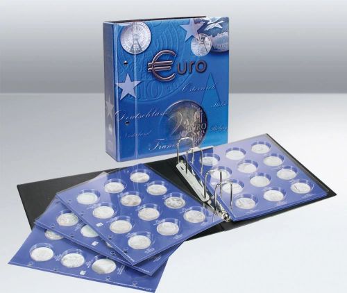 Safe TOPset-Album für 10 Euro Münzen in Kapseln inkl. 7 Blättern Nr. 7311 Neu