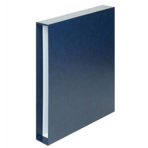 Lindner Kassette / Schuber Blau Standard 810BY-B neuwertig