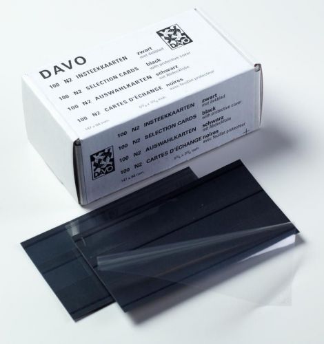 DAVO Steckkarten N2, per 100 DV29540 neuwertig