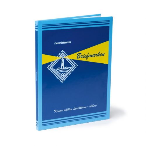 Leuchtturm Einsteckbuch RETRO, DIN A4, 16 weiße Seiten, unwattiert 368614 Neu