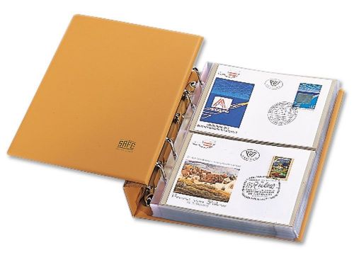 Safe Album Braun Compact-"Luxus" mit 10 Blättern für Briefe Nr. 7884 neuwertig