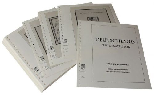 Lindner-T Bund Erinnerungsblätter 2005-2012 Vordrucke 120B-EB-05 Neuware