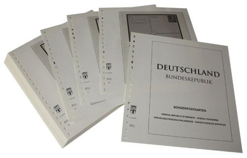 Lindner-T Bund Sonderpostk. f. phil. Ausstellung 1949-2011 Vordrucke 120B-SK Neu