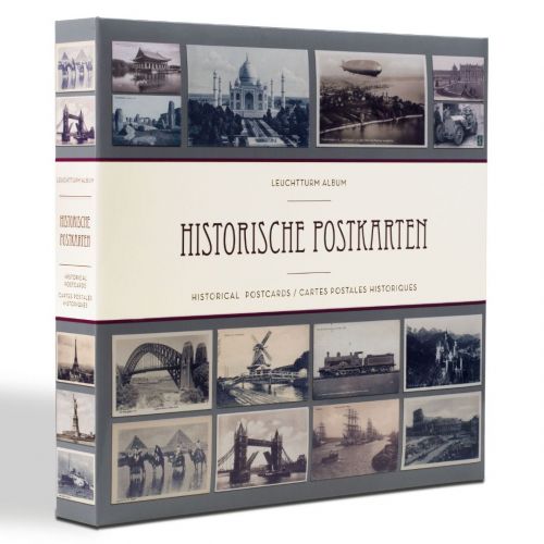 Leuchtturm Postkarten-Album für 600 historische Postkarten 348003 Neu