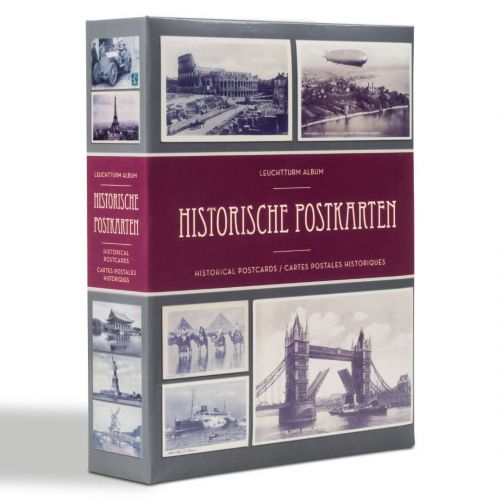 Leuchtturm Postkarten-Album für 200 historische Postkarten 348002 Neu