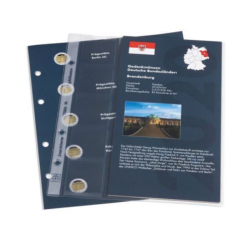 Leuchtturm Nachtrag 2022 für 2-Euro-Münzen „Thüringen“ 361520 Neu