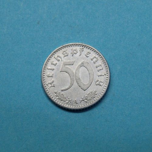 Drittes Reich 1941 A 50 Reichspfennig Aluminium