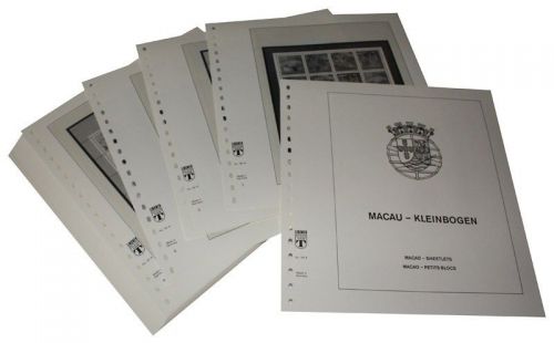 Lindner-T Macau Kleinbogen 1985-1999 Vordrucke 161K Neuware