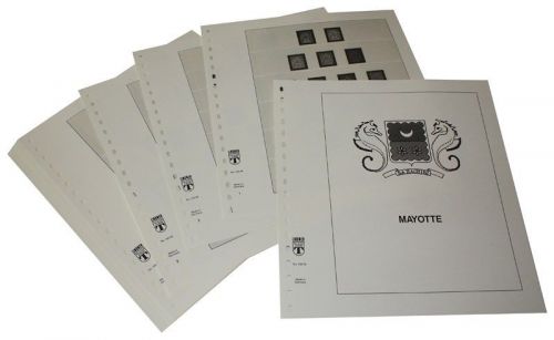 Lindner-T Mayotte 1892-2010 Vordrucke 130M Neuware
