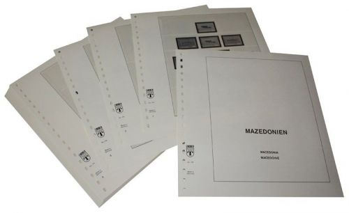 Lindner-T Mazedonien 1992-2008 Vordrucke 174 Neuware